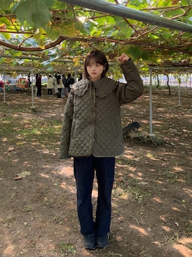 momoさん（レディース・154cm）の秋コーディネート