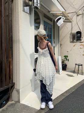 momoさん（レディース・154cm）の夏コーディネート