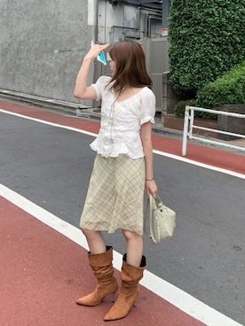 momoさん(レディース・156cm)の夏コーディネート