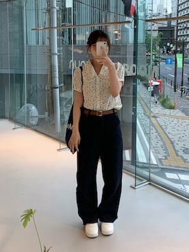 momoさん（レディース・156cm）の夏コーディネート