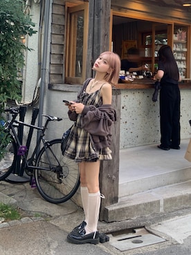 momoさん（レディース・154cm）の秋コーディネート