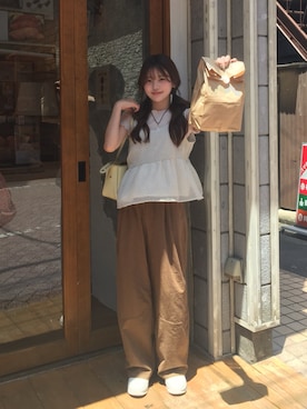 momoさん(レディース・156cm)の夏コーディネート