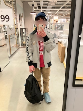 flさん（メンズ・159cm）の冬コーディネート