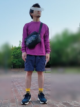 FRさん（メンズ・159cm）の春コーディネート