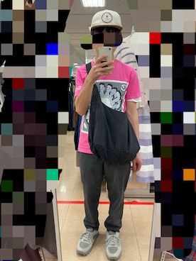 「H&M（エイチ・アンド・エム）のアイテム（キャップ）」を使った、 ucさん（メンズ・159cm）の秋コーディネート