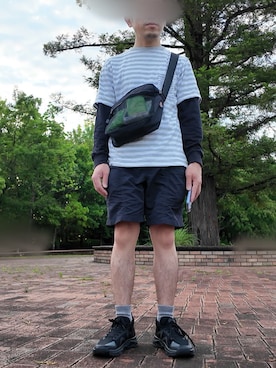 FRさん（メンズ・159cm）の夏コーディネート