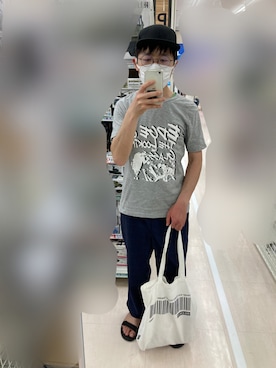 「IKEA（イケア）のアイテム」を使った、flさん（メンズ・159cm）の春コーディネート