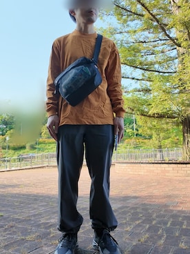 「アンクルパンツ」｜FRさん（メンズ・159cm）の春コーディネート