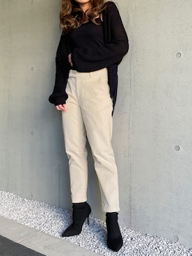 moi☺︎さん（レディース・154cm）の冬コーディネート