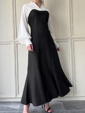 「JUNOAH（ジュノア）のアイテム」を使った、moi☺︎さん（レディース・154cm）の秋コーディネート
