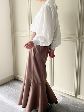 「LAUIR（ラウアー）のアイテム」を使った、moi☺︎さん（レディース・154cm）の秋コーディネート