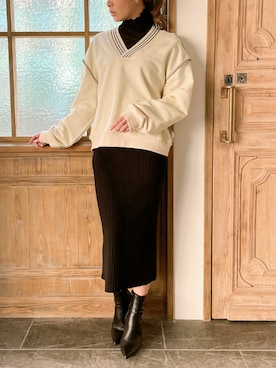 moi☺︎さん(レディース・154cm)の冬コーディネート