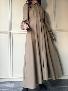 「JUNOAH（ジュノア）のアイテム」を使った、moi☺︎さん（レディース・154cm）の冬コーディネート