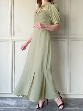 「JUNOAH（ジュノア）のアイテム」を使った、moi☺︎さん（レディース・154cm）の夏コーディネート