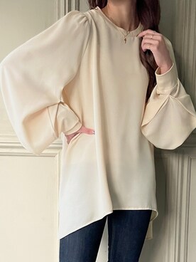 「JUNOAH（ジュノア）のアイテム」を使った、moi☺︎さん（レディース・154cm）の冬コーディネート