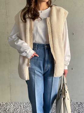 moi☺︎さん（レディース・154cm）の冬コーディネート