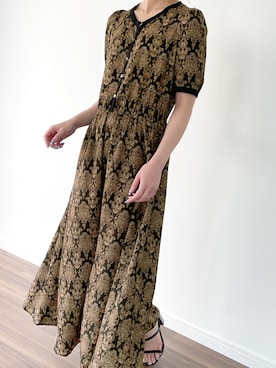 「junoah（ジュノア）のアイテム（ワンピース/ドレス）」を使った、moi☺︎さん（レディース・154cm）の夏コーディネート