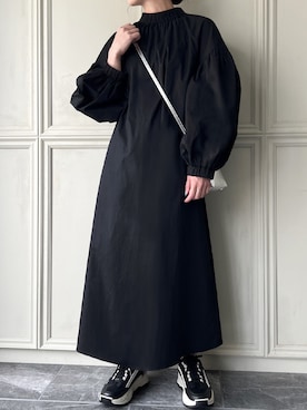 「JUNOAH（ジュノア）のアイテム」を使った、moi☺︎さん（レディース・154cm）の夏コーディネート