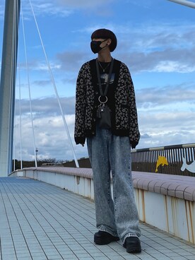 ふじえさん（メンズ・173cm）の冬コーディネート