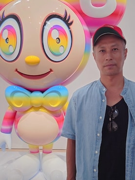 「RRL（ダブル アール エル）のアイテム（帽子）」を使った、watanabeさん（メンズ・169cm）の夏コーディネート