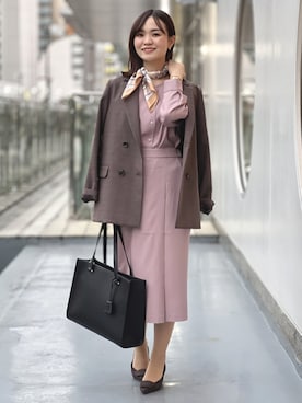 0493psfaさん（レディース・157cm）の冬コーディネート