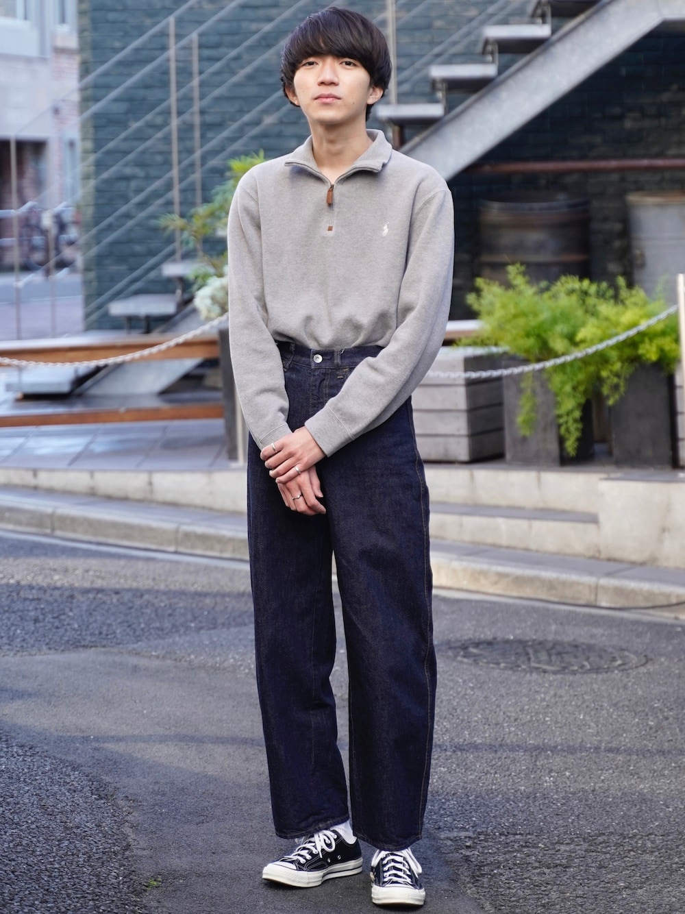 ポロ　ラルフローレン　グレー ハーフジップ トレーナー 170353866.jpg?cmsp_timestamp=