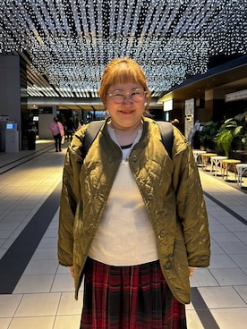 「アイテム（スカート）」を使った、たけちゃんさん（レディース・162cm・30代）の冬コーディネート