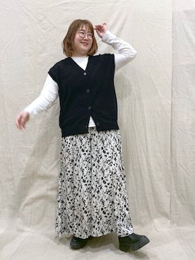 たけちゃんさん(レディース・161cm)の春コーディネート