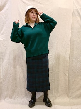たけちゃんさん(レディース・161cm)の冬コーディネート