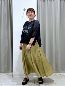 たけちゃんさん（レディース・162cm）の夏コーディネート