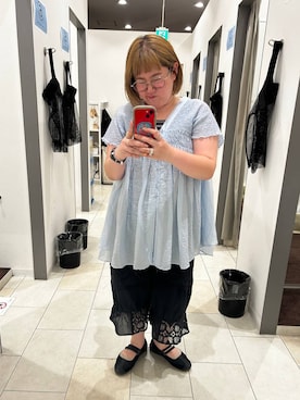 「GLOBAL WORK（グローバルワーク）のアイテム」を使った、たけちゃんさん（レディース・162cm）の夏コーディネート