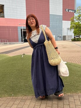 たけちゃんさん（レディース・162cm）の夏コーディネート