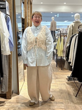 たけちゃんさん（レディース・162cm）の春コーディネート