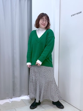 たけちゃんさん（レディース・161cm）の冬コーディネート