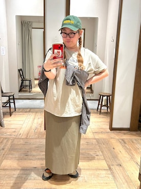 「GLOBAL WORK（グローバルワーク）のアイテム」を使った、たけちゃんさん（レディース・162cm）の秋コーディネート