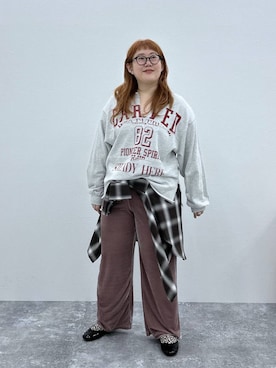 「アイテム（バレエシューズ）」を使った、たけちゃんさん（レディース・162cm・30代）の秋コーディネート