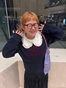 「アイテム（シュシュ）」を使った、たけちゃんさん（レディース・162cm・30代）の秋コーディネート