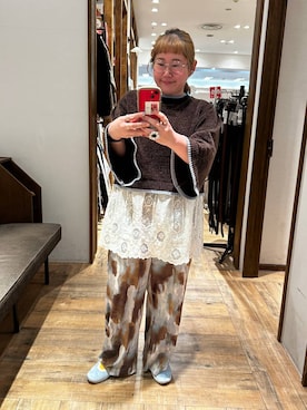 「studio CLIP（スタディオクリップ）のアイテム」を使った、たけちゃんさん（レディース・162cm）の冬コーディネート