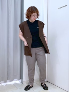 たけちゃんさん（レディース・161cm）の夏コーディネート