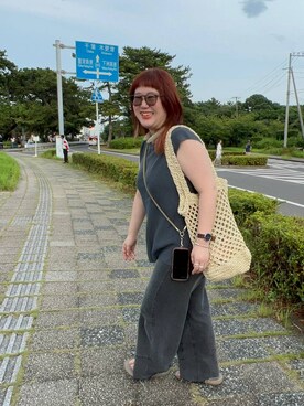 たけちゃんさん（レディース・162cm）の夏コーディネート