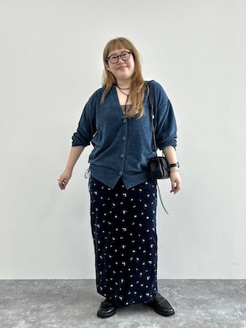 「アイテム（ローファー）」を使った、たけちゃんさん（レディース・162cm・30代）の秋コーディネート