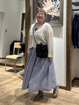 「studio CLIP（スタディオクリップ）のアイテム」を使った、たけちゃんさん（レディース・162cm）の春コーディネート