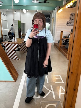 「LOWRYS FARM」｜たけちゃんさん（レディース・162cm）の春コーディネート