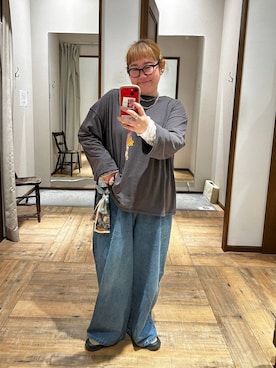 「アイテム（財布/小物）」を使った、たけちゃんさん（レディース・162cm・30代）の秋コーディネート