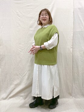 たけちゃんさん(レディース・161cm)の春コーディネート