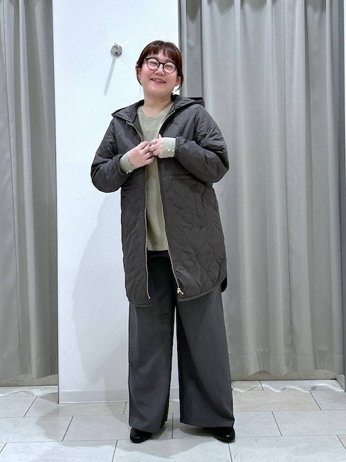 お金持ちの家政婦NEIGHBORHOOD ワイドパンツ WWO 涼しい麻のワイドパンツ(レディース・TRICKZIP)_8113126