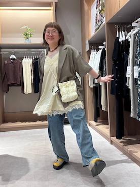 「LOWRYS FARM」｜たけちゃんさん（レディース・162cm）の春コーディネート