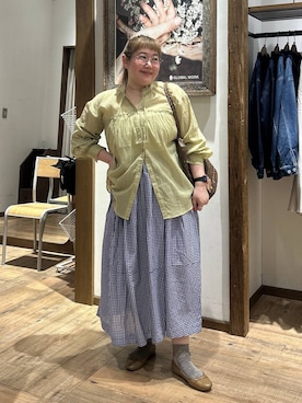 「studio CLIP（スタディオクリップ）のアイテム」を使った、たけちゃんさん（レディース・162cm）の春コーディネート