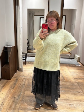 「アイテム（ワンピース/ドレス）」を使った、たけちゃんさん（レディース・162cm・30代）の冬コーディネート