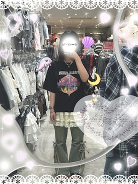 「AZUL by moussy（アズールバイマウジー）のアイテム」を使った、yuさん（骨格ストレート・レディース・162cm）の夏コーディネート